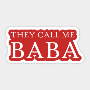 BABA Sticker